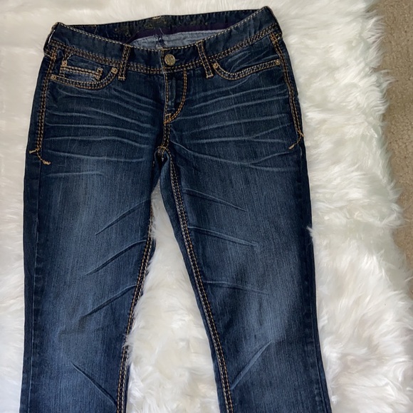 Express Skinny Jeans Size 7/8 - Picture 2 of 4